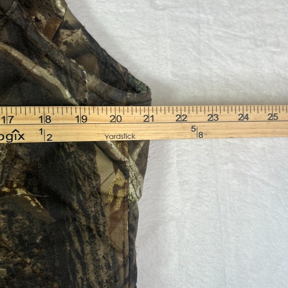 Realtree Vest Mens Large Camo Full Zip Hunting Outdoors Insulated Puffer - Picture 5 of 11